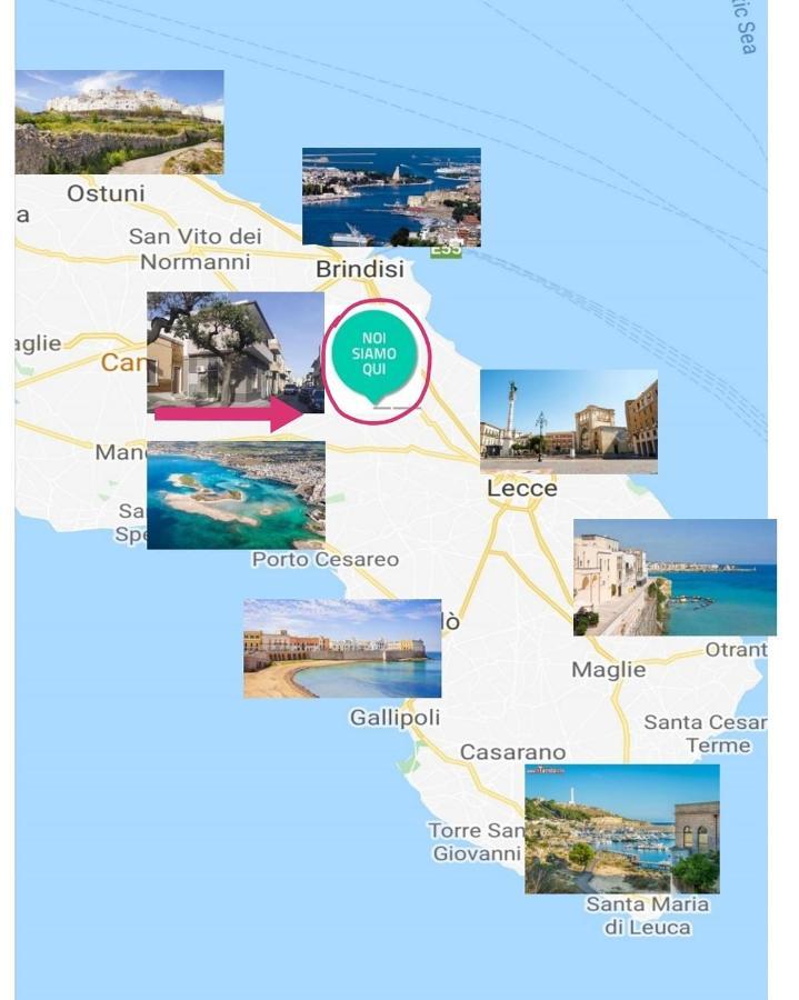 Colori Del Salento Cellino San Marco Exterior foto