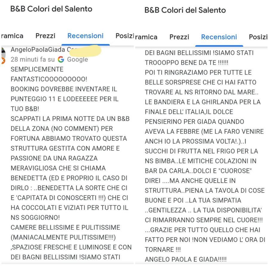 Colori Del Salento Cellino San Marco Exterior foto